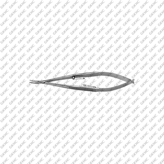 Castroviejo Needle Holder 11mm Curved Medium Locking (GKHC-26175)