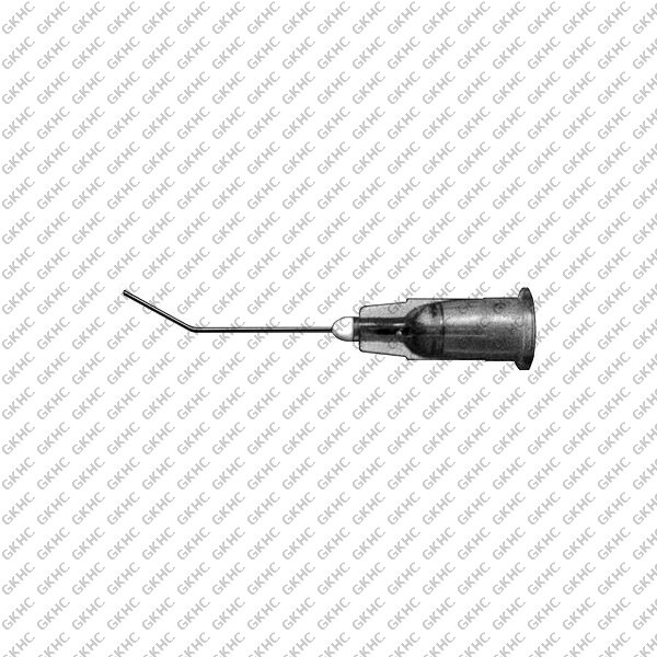 Hydrodissection Cannula 25 Gauge Angled Flat Tip (GKHC-25990)