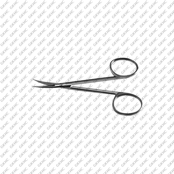 Iris Scissors 25mm Light Curved (GKHC-25869)