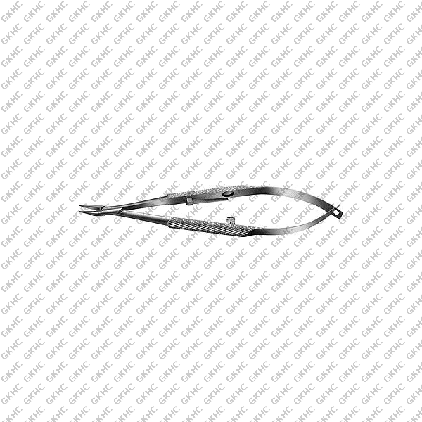 Needle Holder 9mm Curved Fine Locking (GKHC-26202)