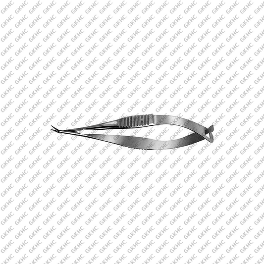 Gills-Welsh Vannas Scissors Micro Angled 5mm (GKHC-25895)