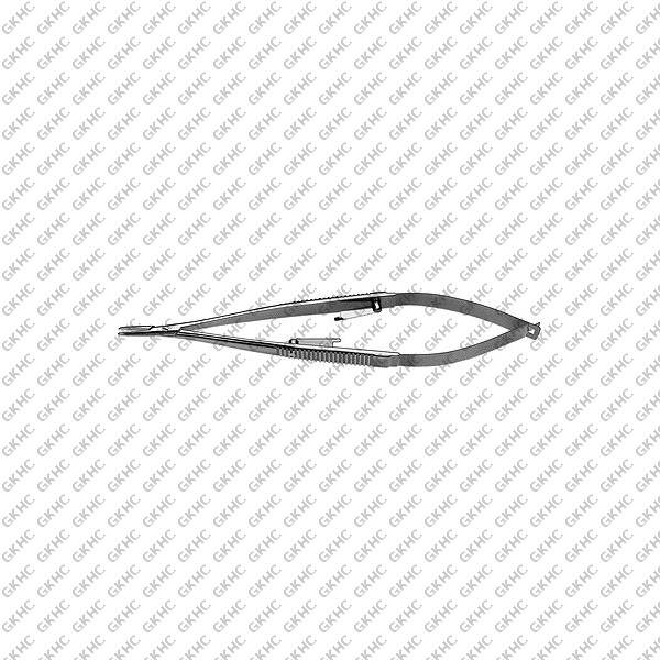 Castroviejo Needle Holder 10mm Straight Medium Locking (GKHC-26172)