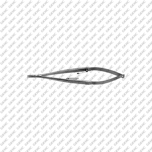 Castroviejo Needle Holder 10mm Straight Medium Locking (GKHC-26172)