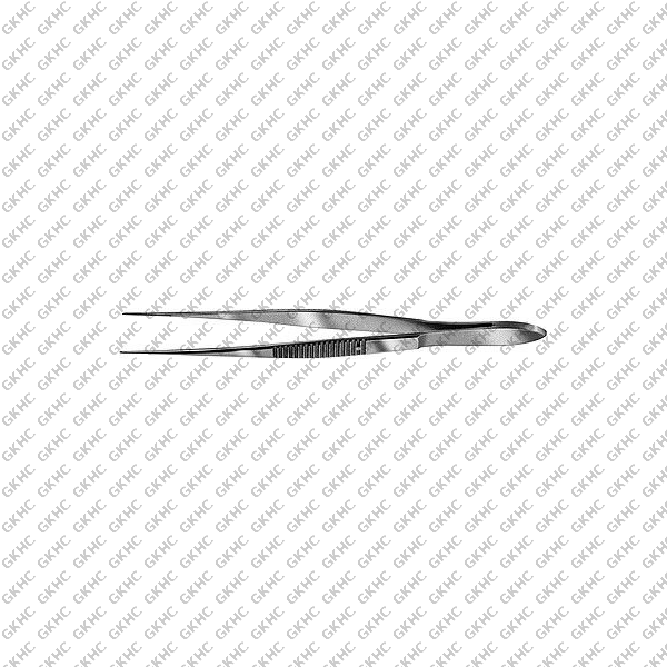 Straight Dressing Forceps With Serrations Heavy (GKHC-25733)