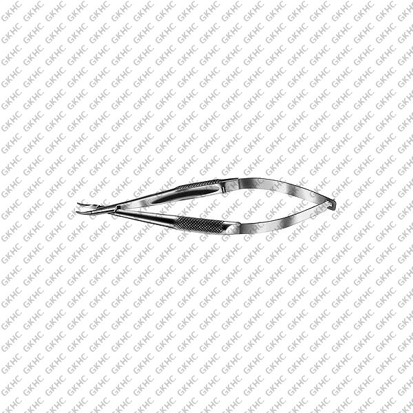 Barraquer Needle Holder 10mm Moderately Curved Fine (GKHC-26191)