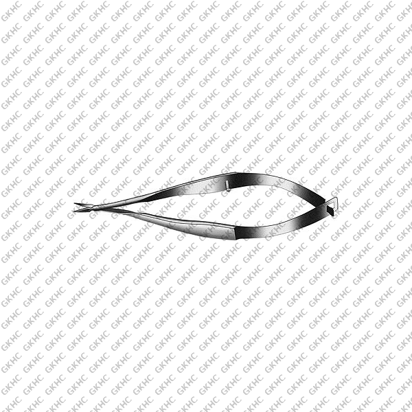 Clayman-Vannas Scissors Curved (GKHC-25892)