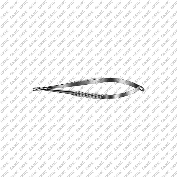 Barraquer Needle Holder 9mm Curved Delicate (GKHC-26210)