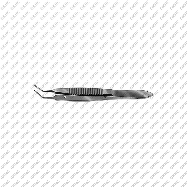 Kelman-McPherson Angled Suturing-Corneal Forceps (GKHC-25795)