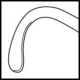 Culler Rectus Muscle Hook 7mm (E0580)