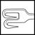 STORZ Double Fixation Hook 2mm (E0533)