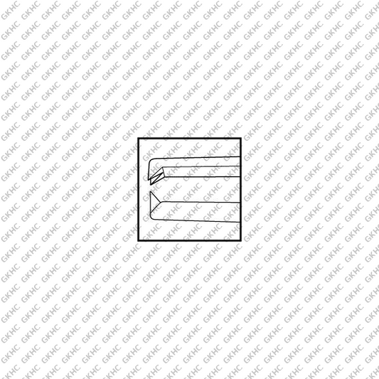 Lester Fixation Forceps 1 x 2, (GKHC-25742)