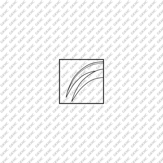 Jeweler Type Forceps Fine Curved (GKHC-25769)