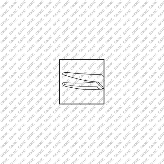 Troutman Tying Forceps Curved (GKHC-25826)