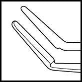 Shepard Tying Forceps Angled (E1855 A)