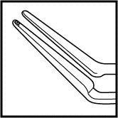 Sheets-McPherson Tying Forceps Angled (E1807)