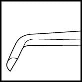 Olk Angled Retinal Pick 130° (E0616)