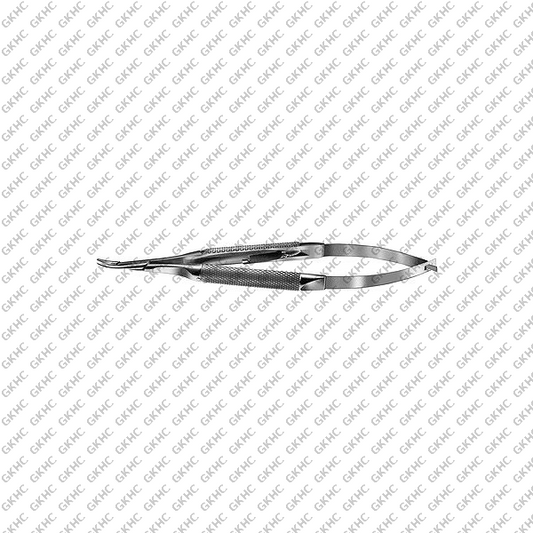 Needle Holder 9mm Curved Medium Locking (GKHC-26183)