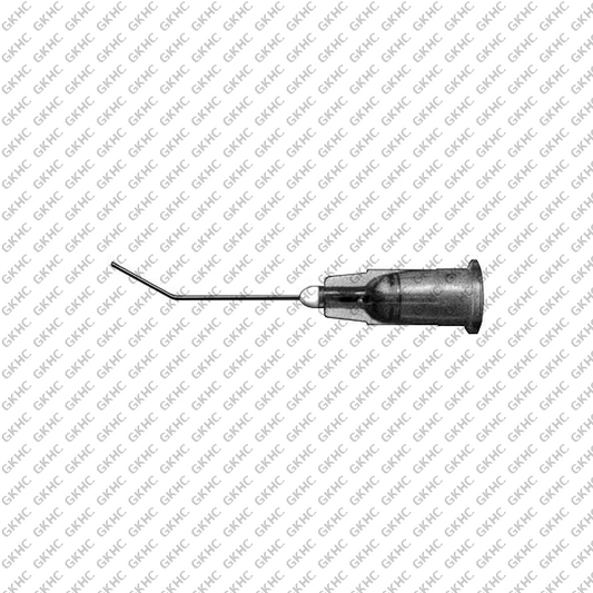 Hydrodissection Cannula 25 Gauge Angled Flat Tip (GKHC-25990)