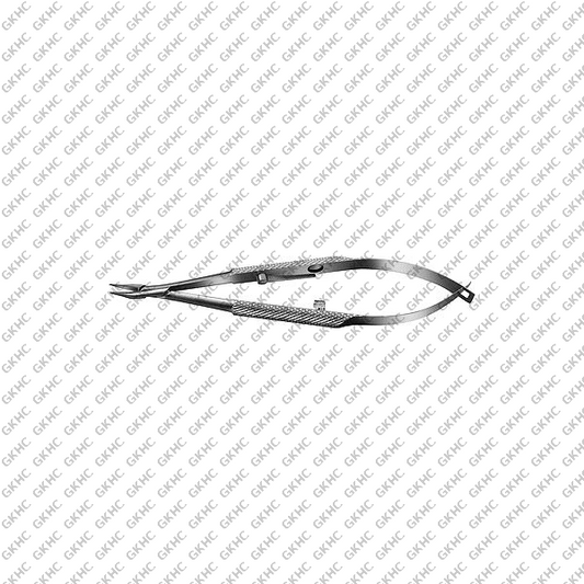 Needle Holder 9mm Curved Fine Locking (GKHC-26202)