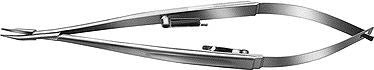 Azar Needle Holder 11mm Curved Fine Locking (E3851)