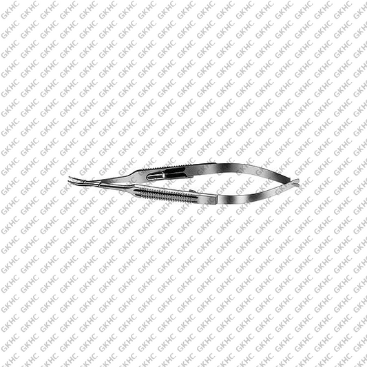 Troutman Needle Holder 9mm Curved Fine Locking (GKHC-26208)