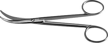 STORZ Enucleation Scissors Curved Strong (E3652)