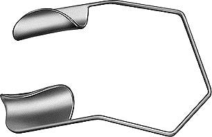 Temporal Approach Lid Speculum Solid Blade  (E4106 ST)