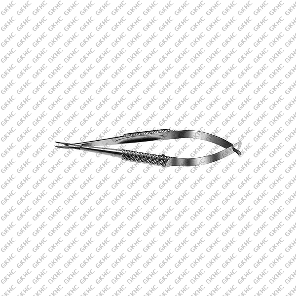 Cohan Needle Holder 8mm Curved Fine Mini (GKHC-26197)