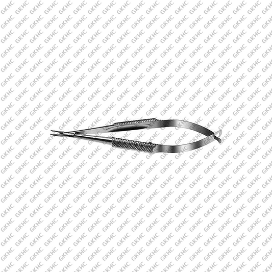 Cohan Needle Holder 8mm Curved Fine Mini (GKHC-26197)