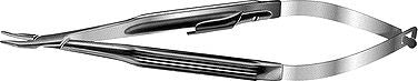 Troutman Needle Holder 10mm Curved Medium Locking (E3839 X)