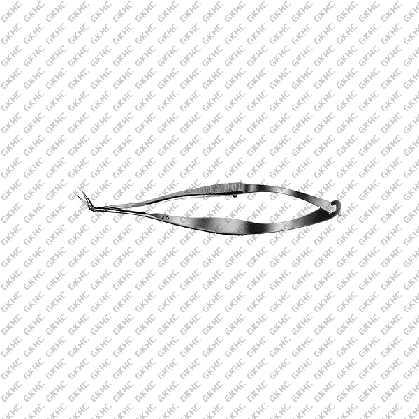 Vannas Capsulotomy Scissors Angled 8mm (GKHC-25897)