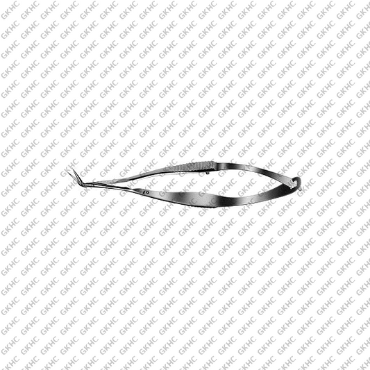 Vannas Capsulotomy Scissors Angled 8mm (GKHC-25897)