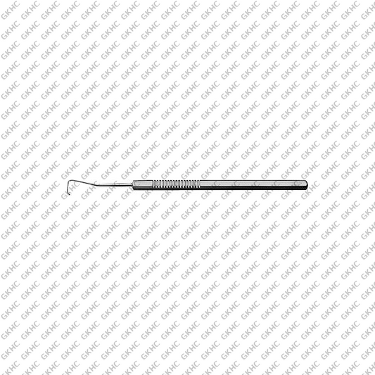 Green Strabismus Hook 7mm Wide (GKHC-26249)