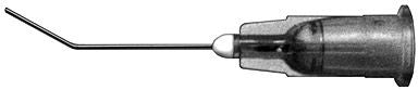Hydrodissection Cannula 25 Gauge Angled Flat Tip (ED7155)