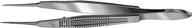Jeweler Type Forceps Wide Serrated Handle (E1946)