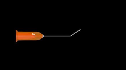 Cystotome Curved Formed 25 Gauge (M2639)