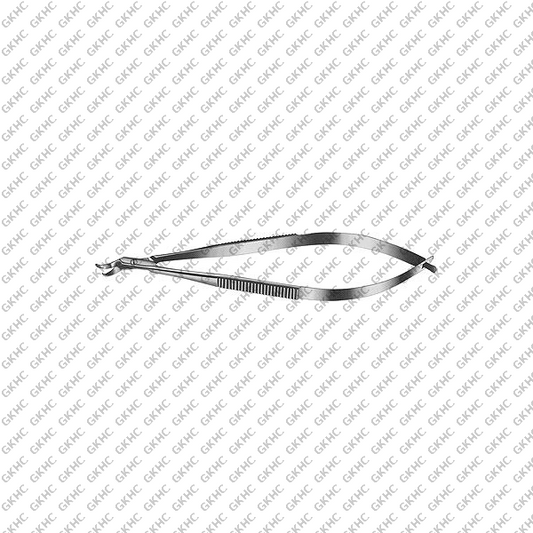 Katzin Curved Corneal Transplant Scissors Left (GKHC-25837)