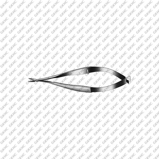 Clayman-Vannas Scissors Curved (GKHC-25892)