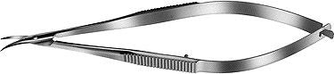 Castroviejo Curved Corneal Scissors Right (E3218 R)