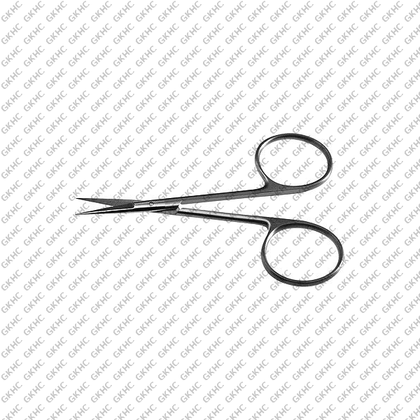 Iris Scissors 28mm Pointed Straight (GKHC-25872)