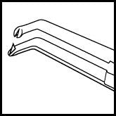 Troutman-Barraquer Corneal Utility Forceps Colibri Style 0.3mm (E3191)