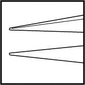 Hirschman Jeweler Type Forceps Extra Fine (E1947 5H)