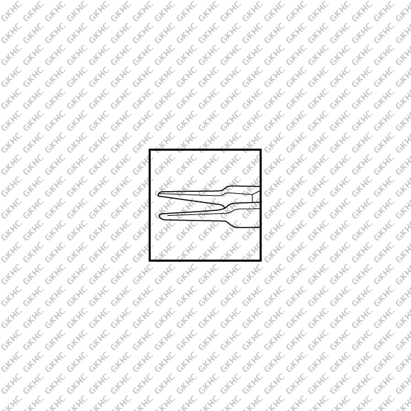 Barraquer Needle Holder 9mm Straight Delicate Locking (GKHC-26213)