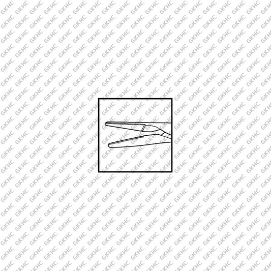 Castroviejo Needle Holder 10mm Straight Medium Locking (GKHC-26173)