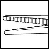 Halstead Straight Hemostatic Mosquito Forceps (E3920)