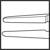 Shepard Bipolar Forceps Straight (S2050 14S)
