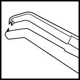 Maumenee Corneal Forceps Colibri Style 90 Degree (E3207 90)