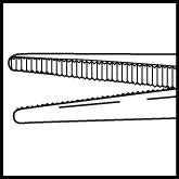 Halstead Straight Hemostatic Mosquito Forceps Non-Magnetic (E6772)