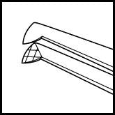 O'Gawa-Utrata Capsulorhexis Forceps (E2002 R)