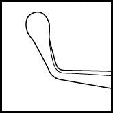 Martinez Double Ended Corneal Dissector Knife (E3001)